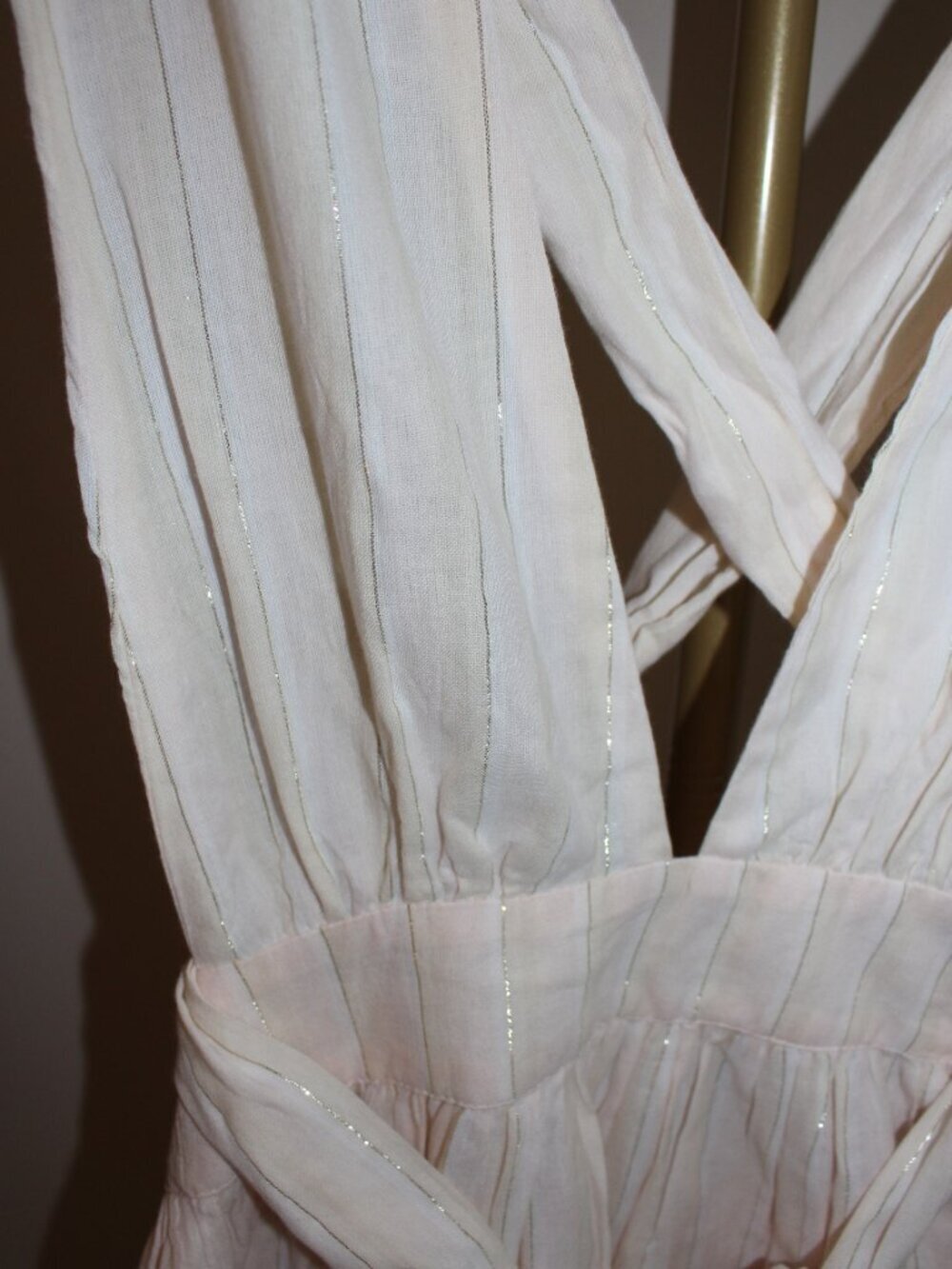 Women's Beach Bunny Wrap Halter Campbell Dress, Size XS - Picture 5 of 7